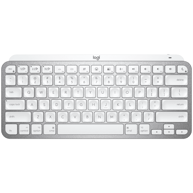 MX Keys Mini For Mac Minimalist Wireless Illuminated - PALE GREY -…