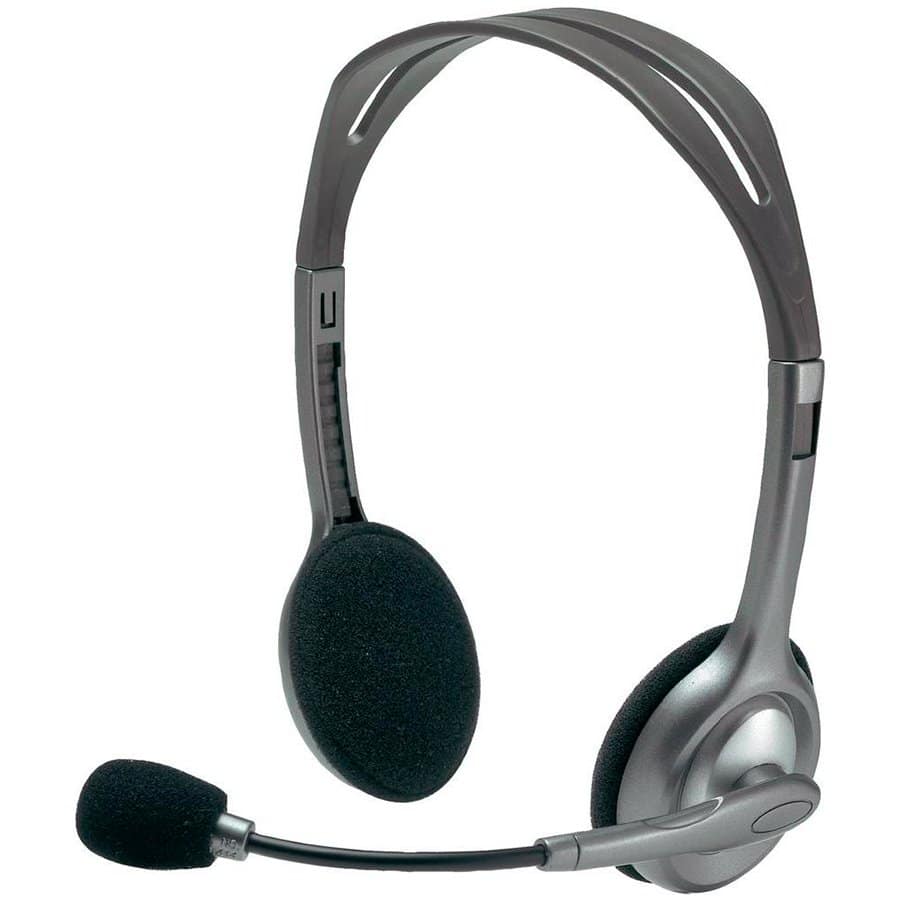 H110 stereo slušalice s mikrofonom, 2x 3.5 mm