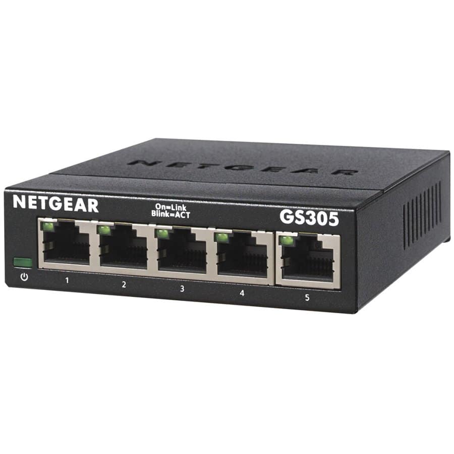 5PT GIGE UNMANAGED SW 300-SERIES
