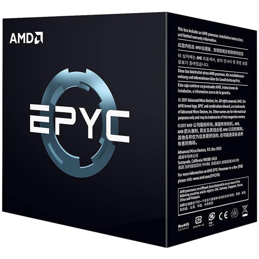 EPYC 7000 Series 32C/64T Model 7601