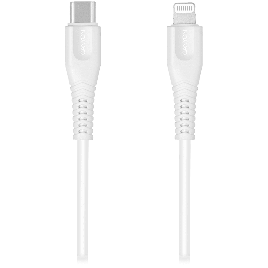 MFI-4 Type-C to Lightning 1.2m White