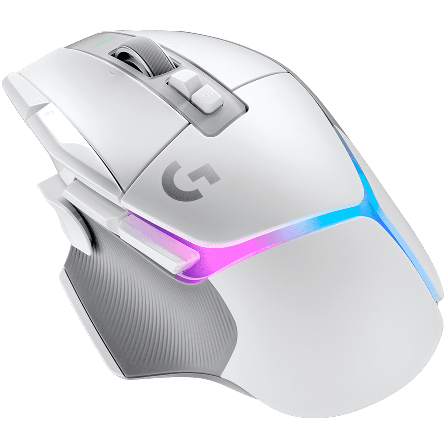 G502 X Plus Lightspeed RGB, bežični gaming miš, bijeli
