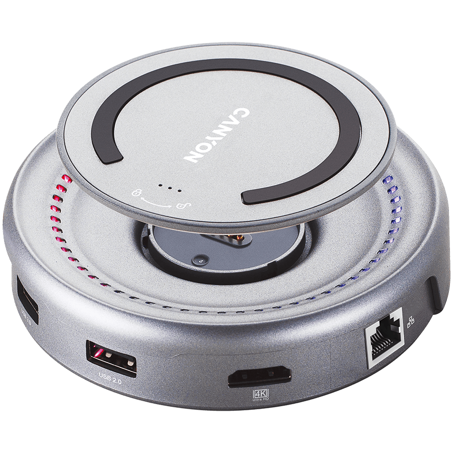 hub DS-7 7in1 USB-C Wireless Space Grey
