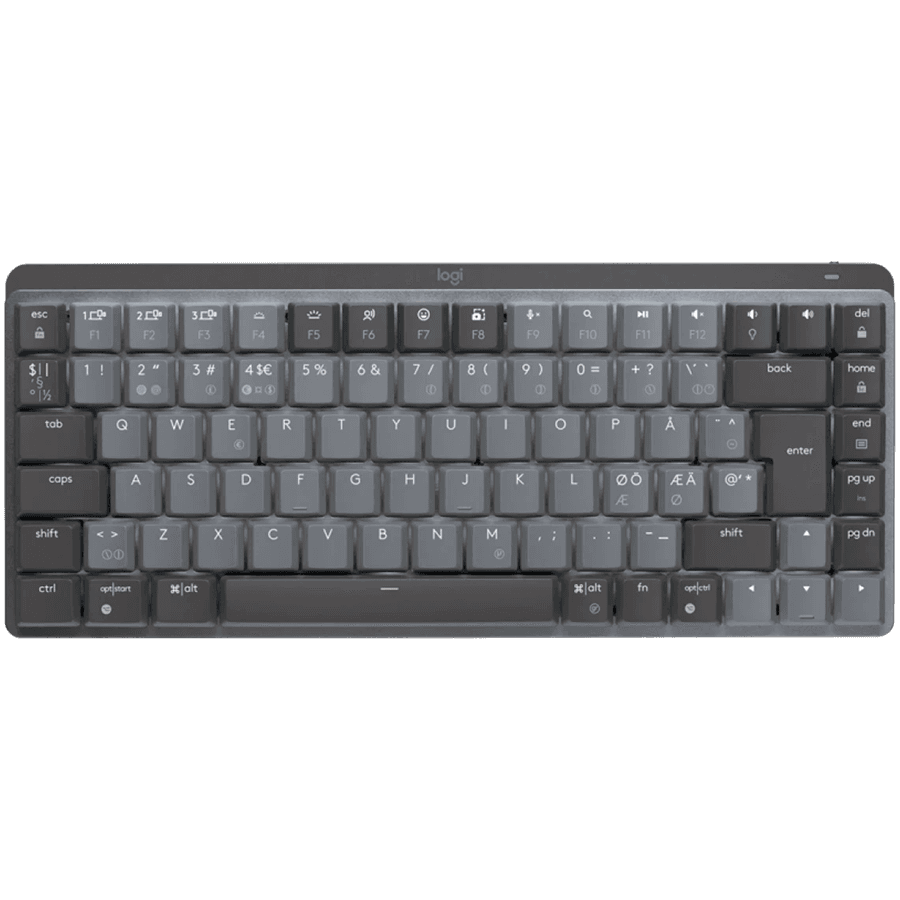 MX Mechanical Mini Bluetooth Illuminated - GRAPHITE - CLICKY - Croatian…
