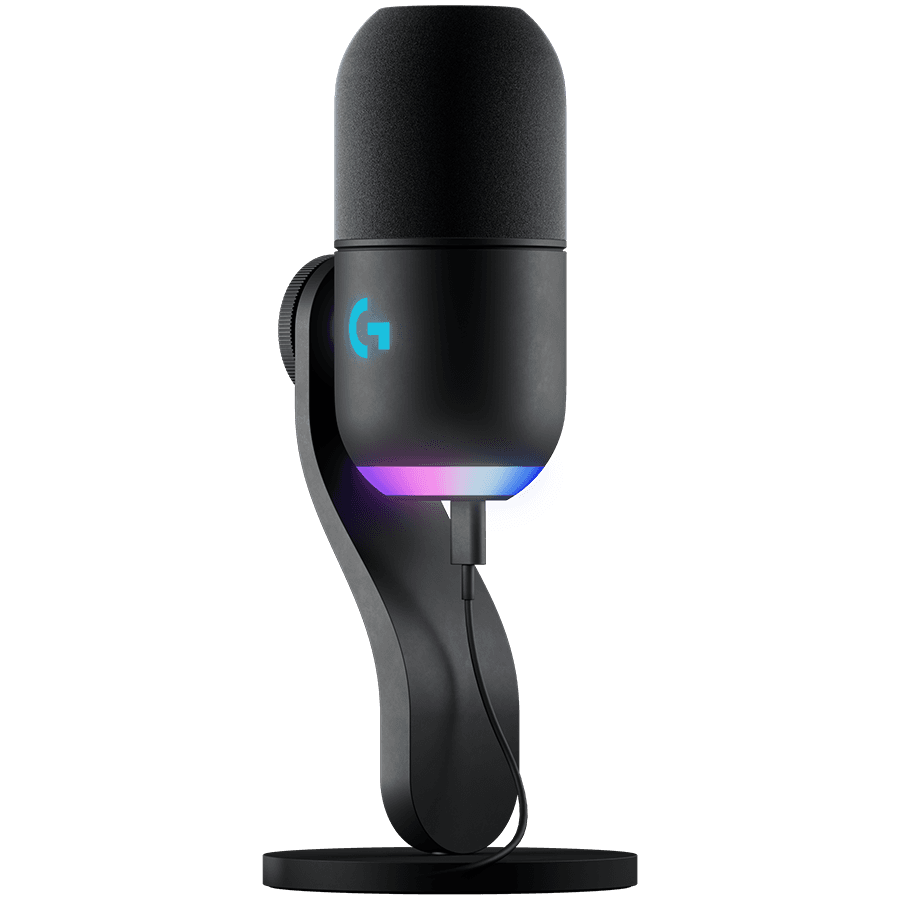 G Yeti GX RGB Gaming Microphone - LIGHTSYNC - BLACK - USB