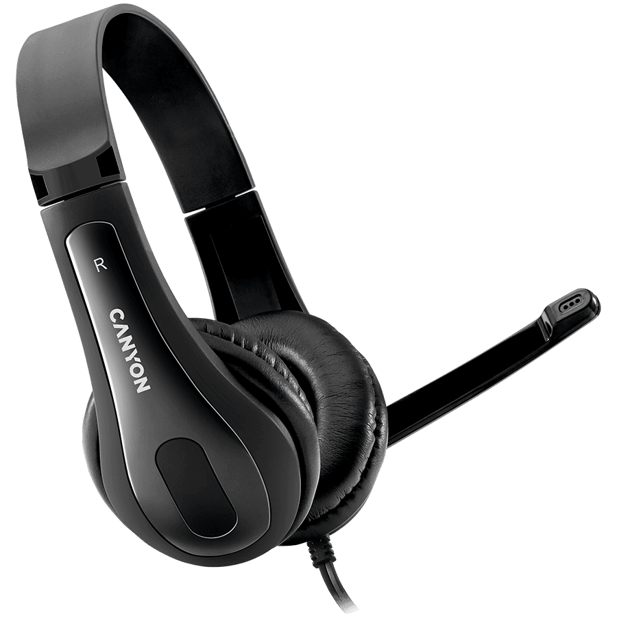 HSC-1 PC slušalice s mikrofonom, 3.5 mm, 2 m
