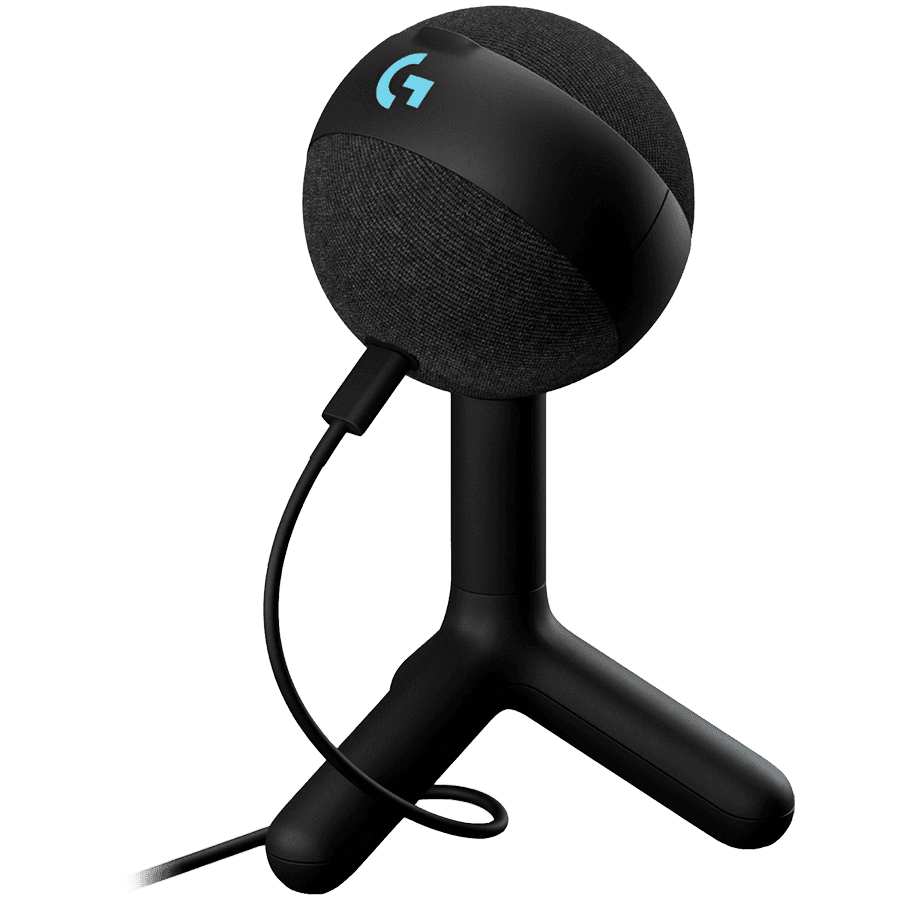 G Yeti Orb RGB Gaming Microphone - LIGHTSYNC - BLACK - USB