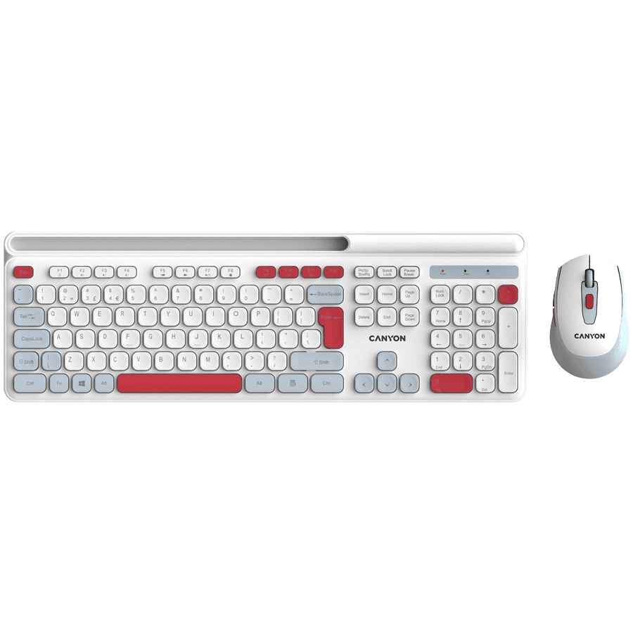 HSET-W5 EN/AD + AAA+AA Wireless White
