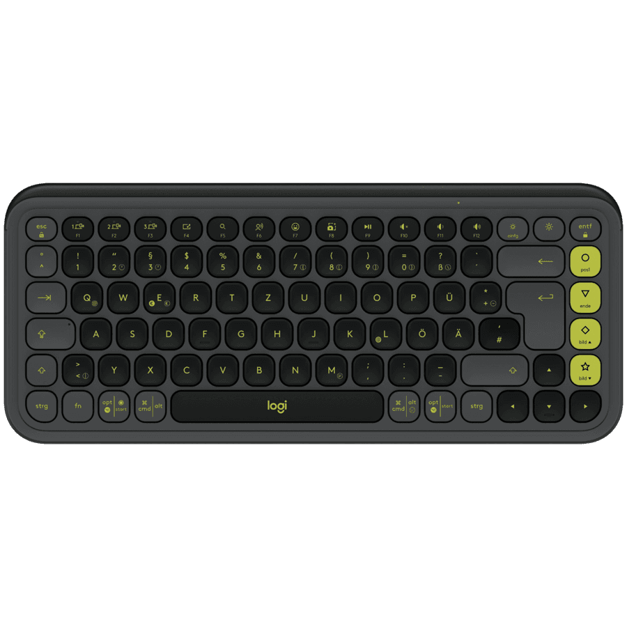 POP ICON KEYS - GRAPHITE - BT - Croatian layout