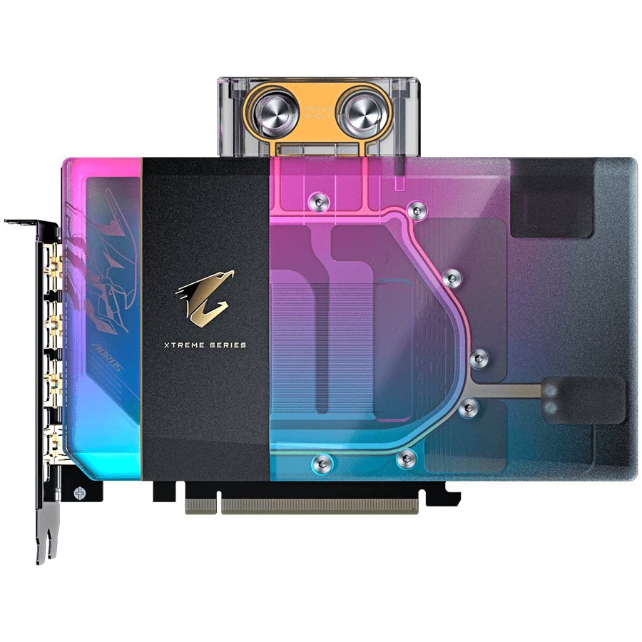 NVIDIA GeForce RTX 5080 AORUS XTREME WATERFORCE WB 16G — fotografija 3