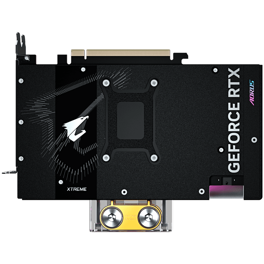 NVIDIA GeForce RTX 5080 AORUS XTREME WATERFORCE WB 16G — fotografija 5