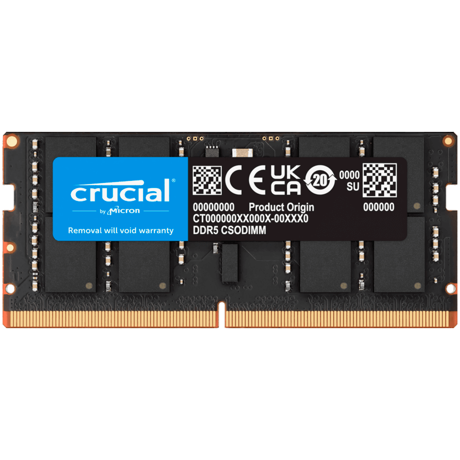 32 GB DDR5-6400 SODIMM CL52