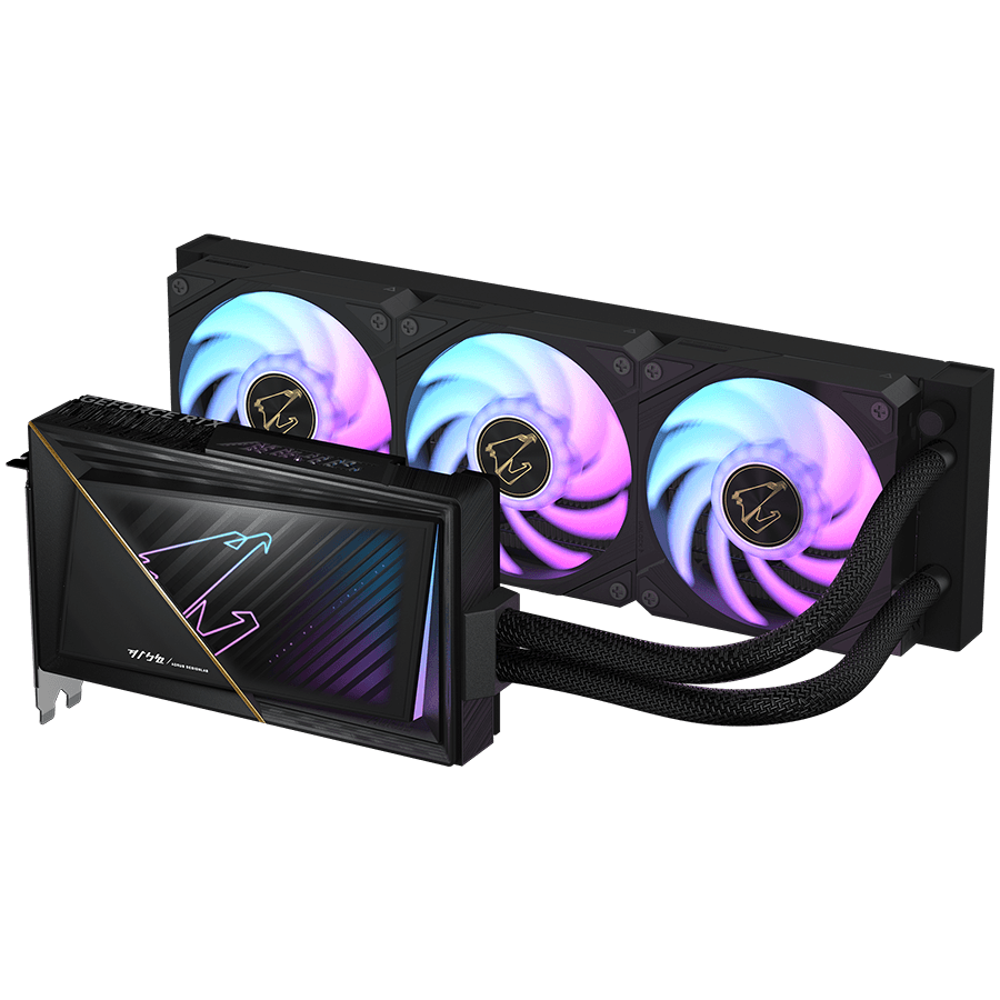 NVIDIA GeForce RTX 5080 AORUS XTREME WATERFORCE 16G — fotografija 2