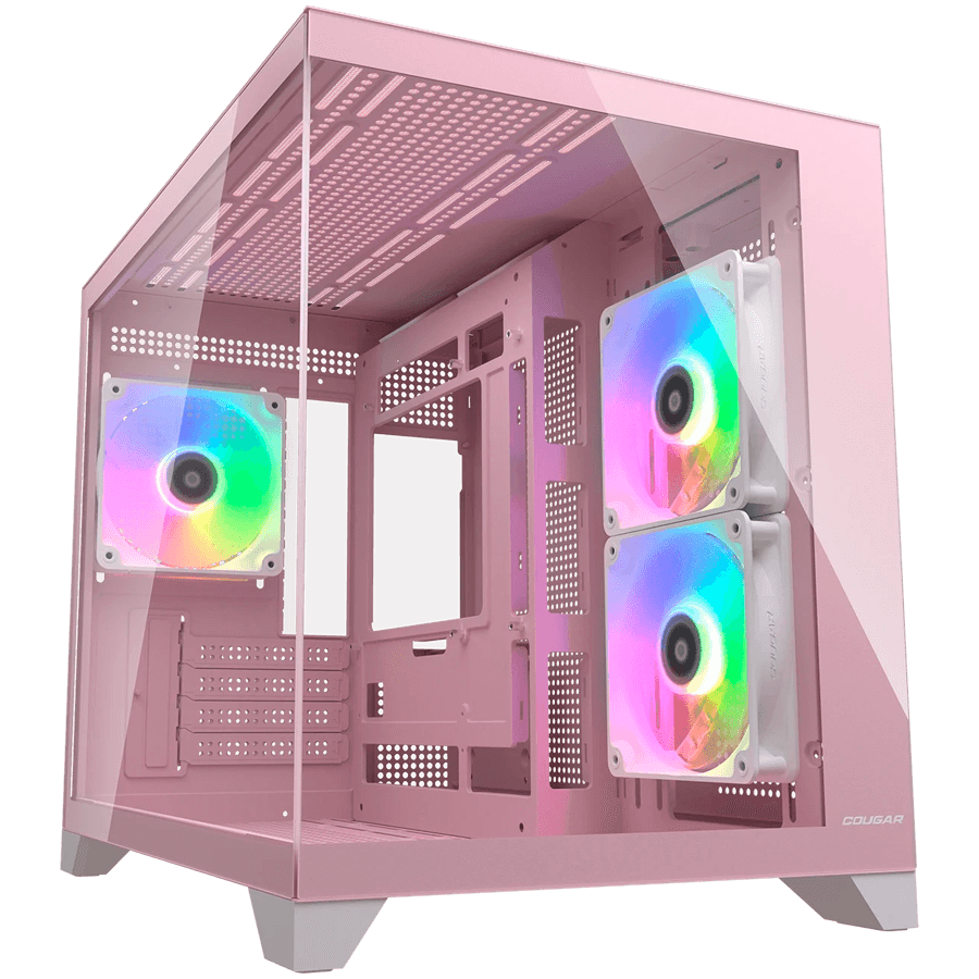 COUGAR FV150 Mini RGB PC , Mid tower, Pink