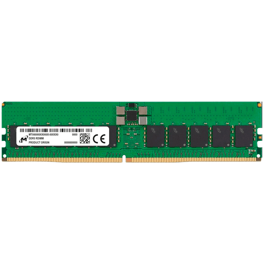 32GB DDR5-5600 RDIMM 2Rx8 PC5-44800 CL46 1.1V/(12V ext) ECC Y52K-16Gb