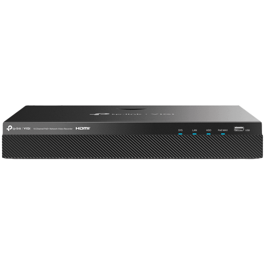 VIGI NVR2016H-16MP 16 Channel PoE+ Network Video Recorder