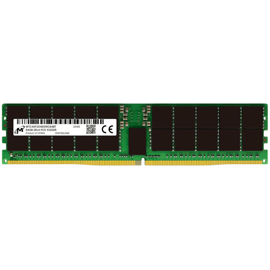 DDR5 RDIMM 64GB 2Rx4 6400 CL52
