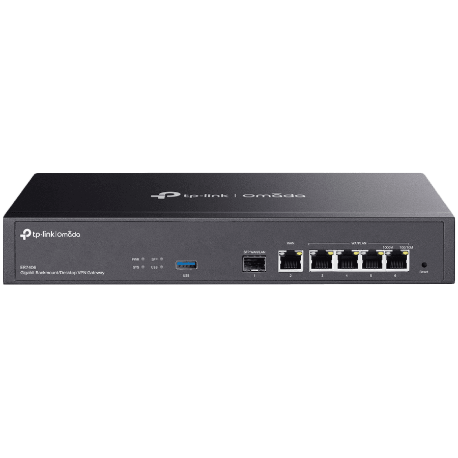 Omada Gigabit Rackmount/Desktop VPN Gateway