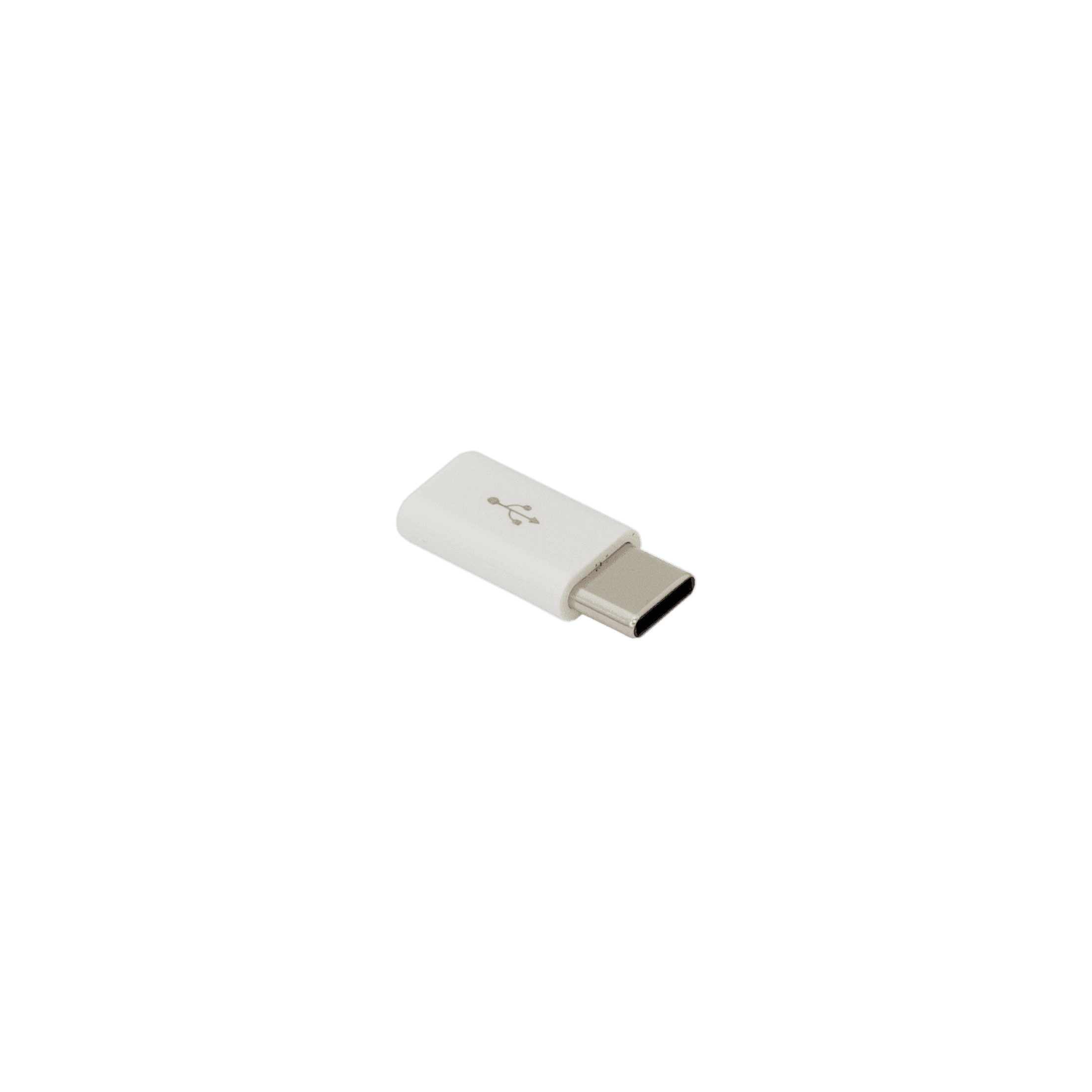MICRO USB 2.0 F. -> TYPE C M. Bijeli — fotografija 2