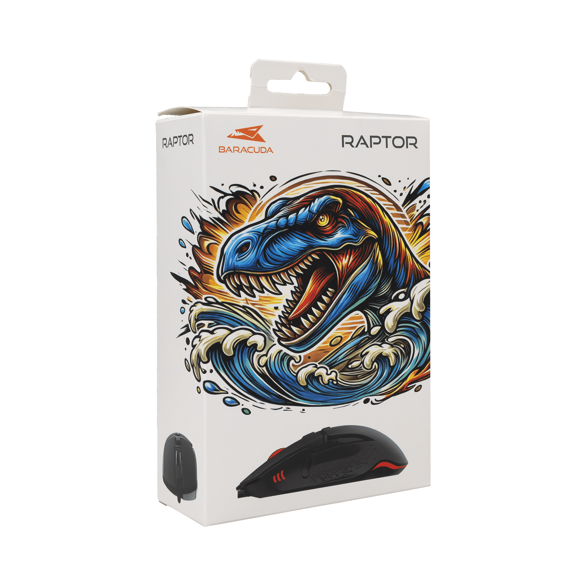 MIŠ BGM-051 RAPTOR CRNI / 6400 dpi — fotografija 7