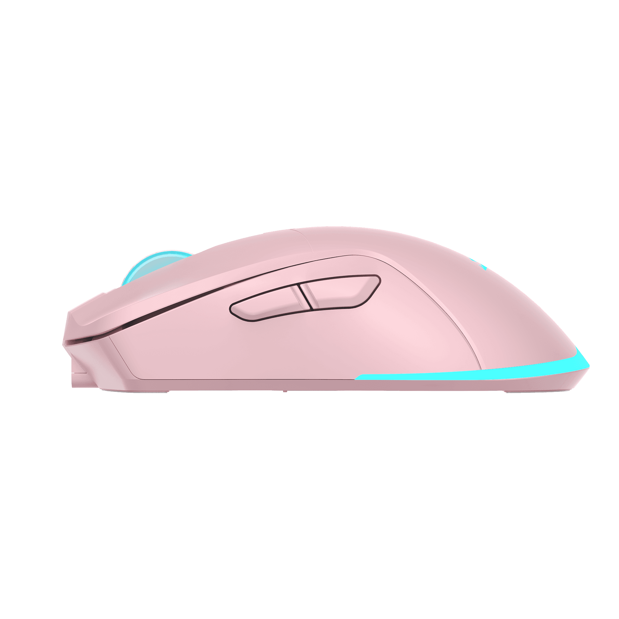 MIŠ BGM-124 TURTLE ROZA / 3200 dpi / Wireless — fotografija 4