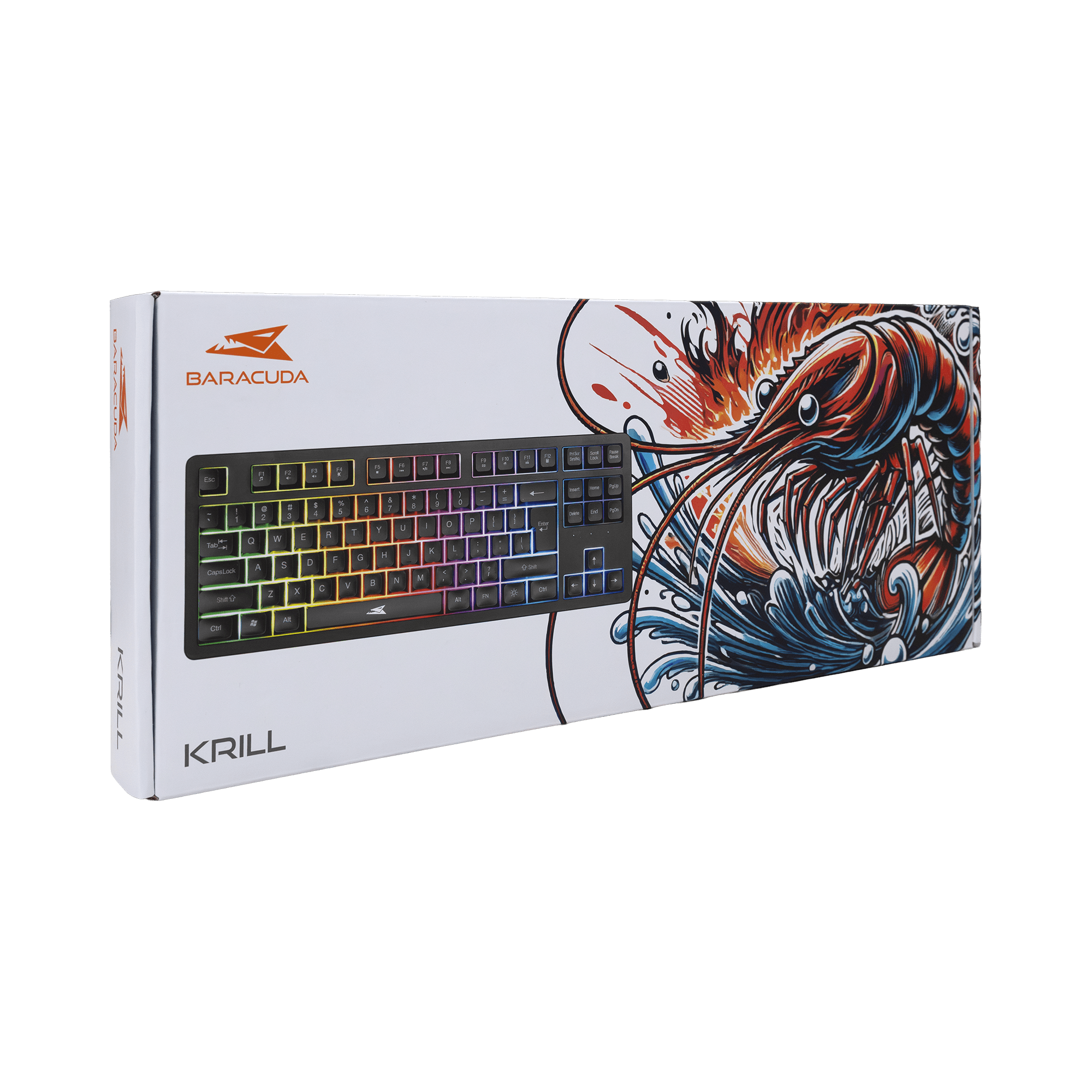 TIPKOVNICA BGK-01114 KRILL Crna / US — fotografija 6