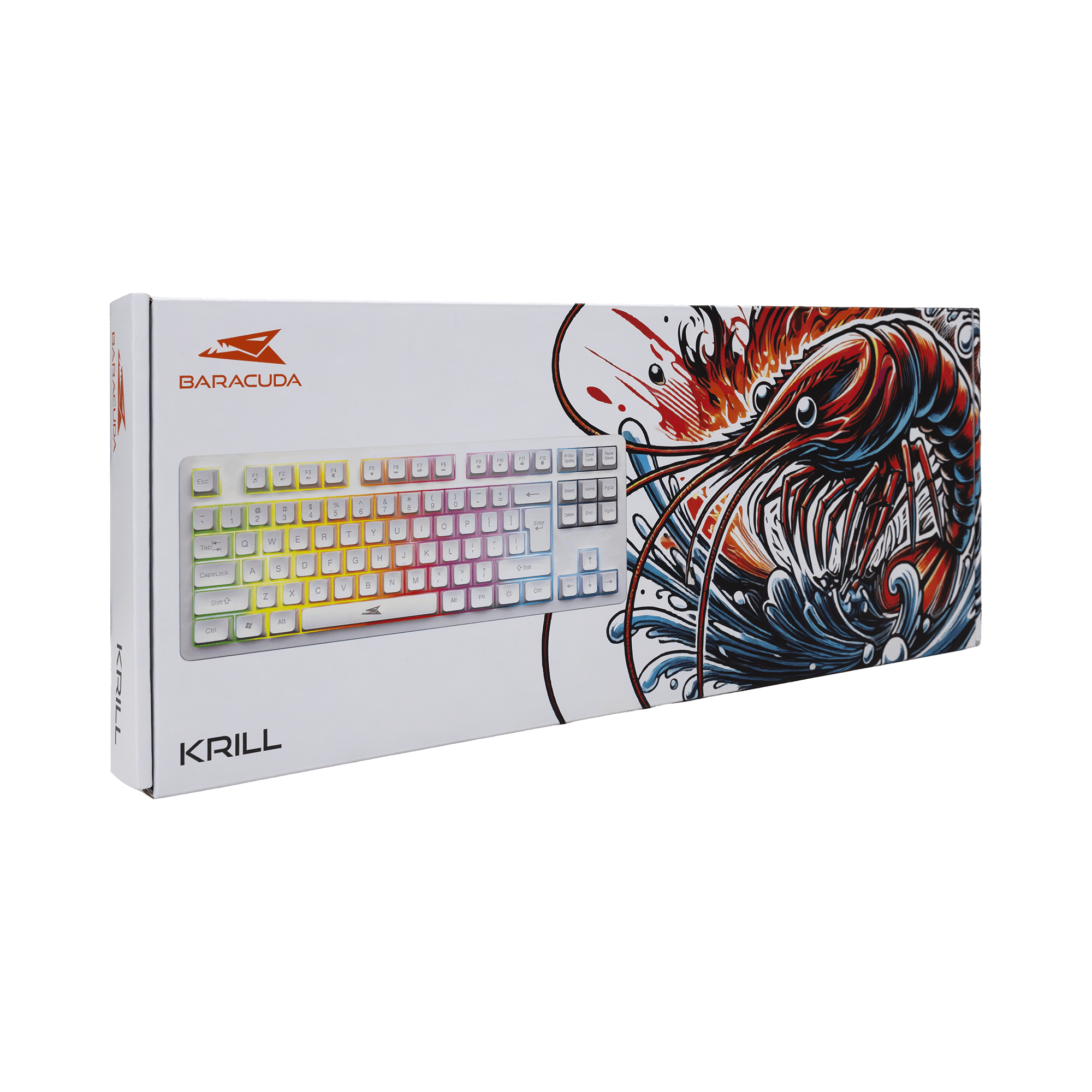TIPKOVNICA BGK-01124 KRILL Bijela / US — fotografija 7
