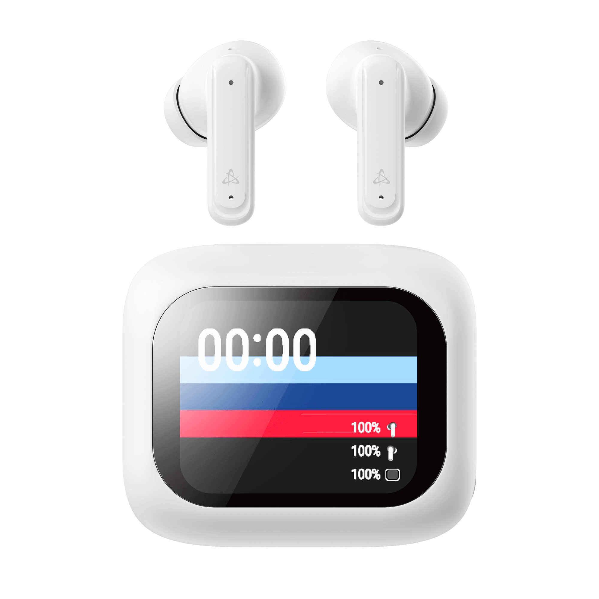 EARBUDS SBOX EB-TWS08 Bijele ANC Touch Display — fotografija 2