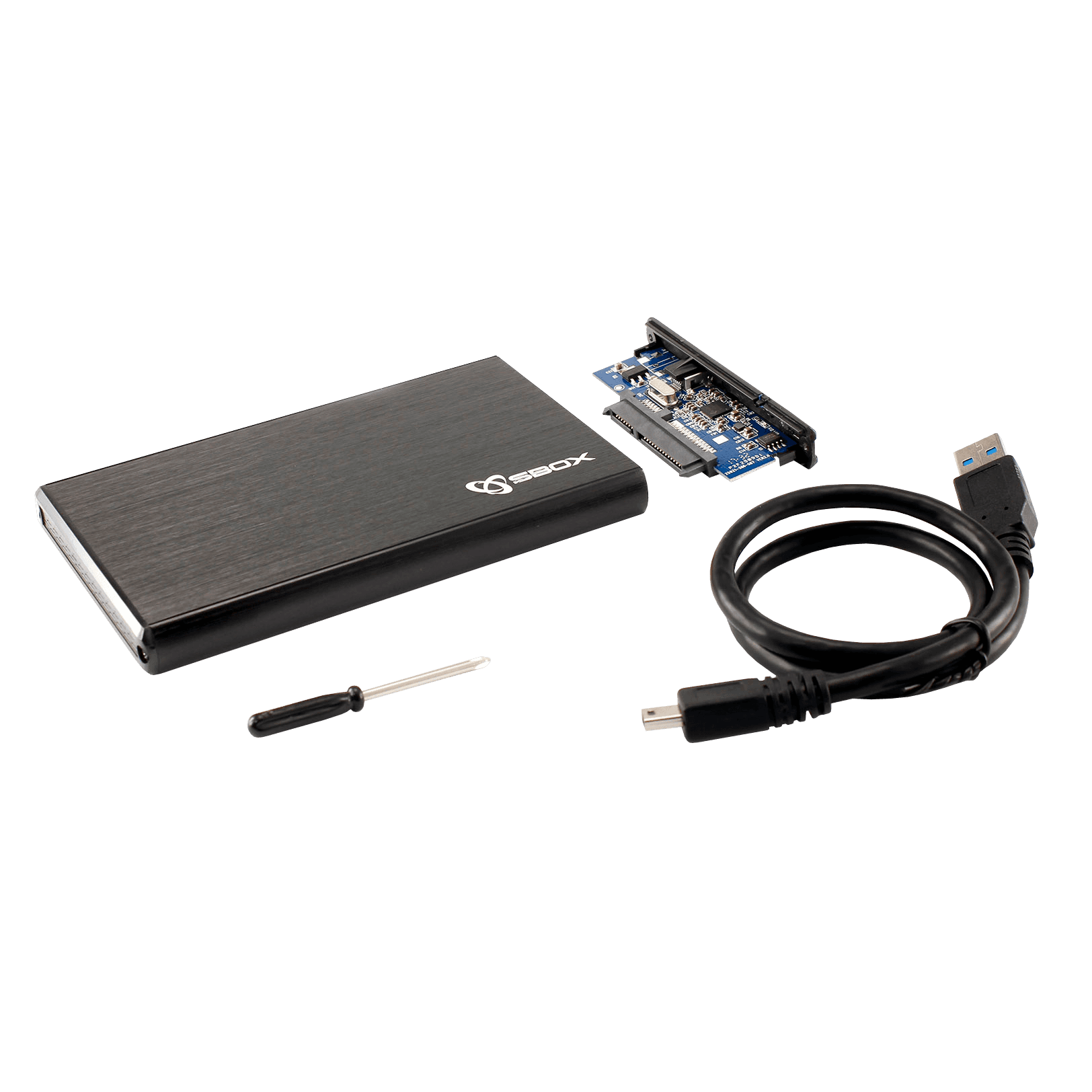 KUĆIŠTE SBOX HDC-2562 / USB-3.0 Crno — fotografija 2
