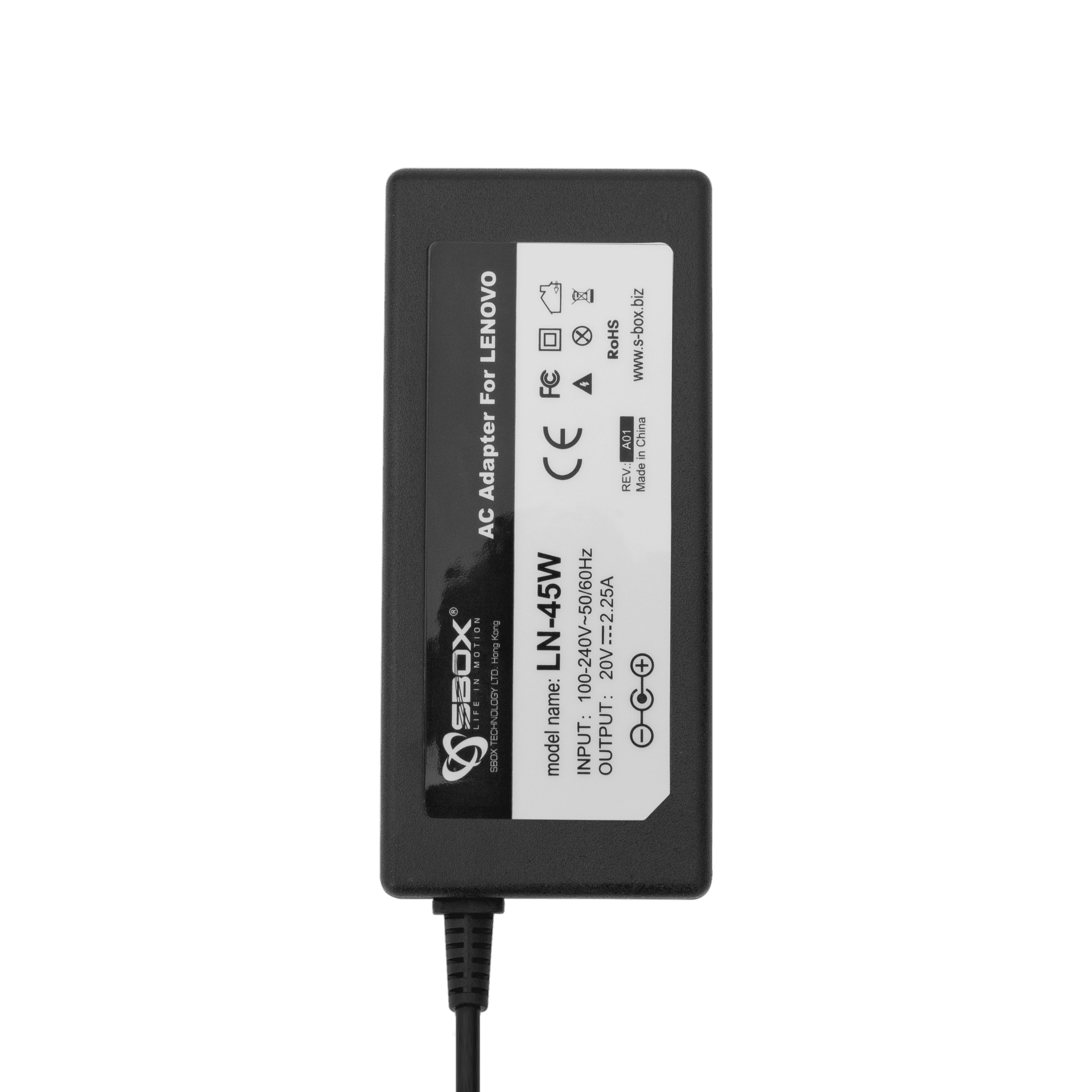PUNJAČ ZA LENOVO LAPTOPE SBOX LN-45 20V-45W — fotografija 2