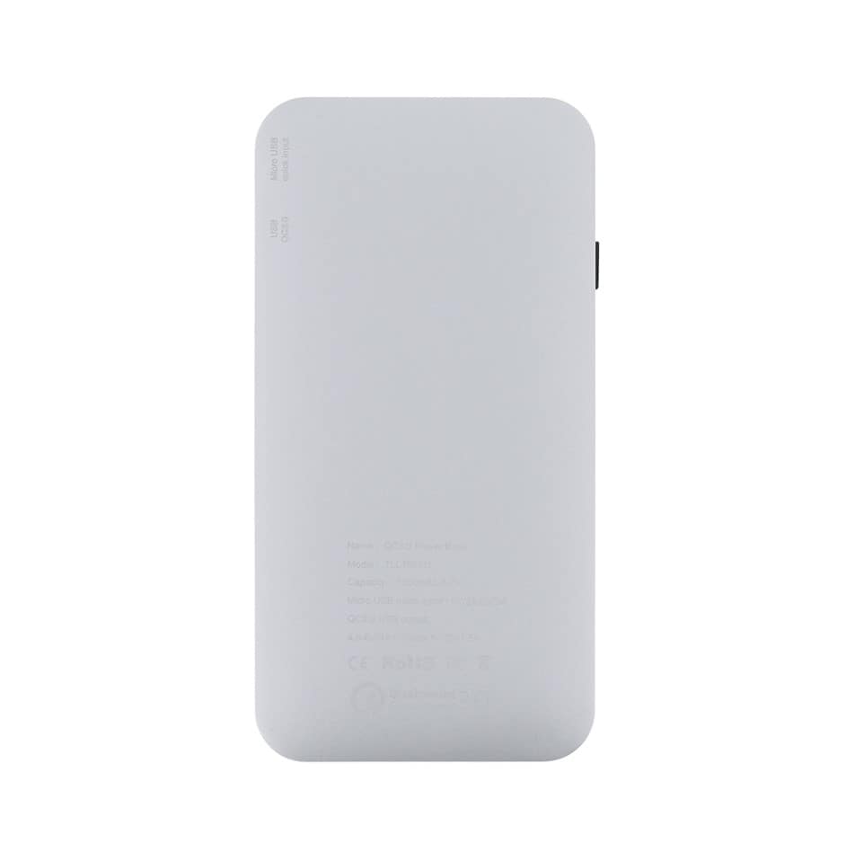 QC 3.0 FAST CHARGE, 5000mAh, SILVER — fotografija 2