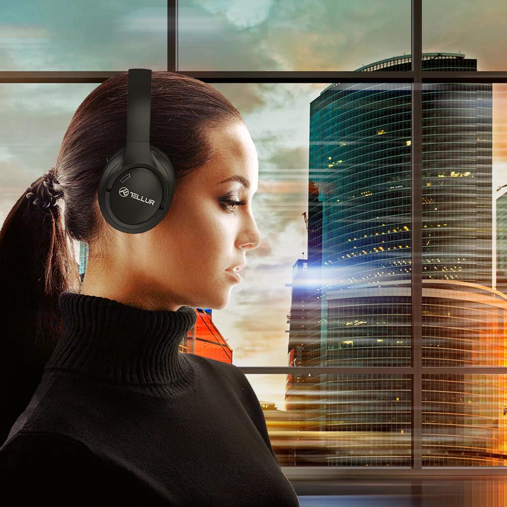 VIBE BLUETOOTH OVER-EAR HEADPHONES, ANC — fotografija 4