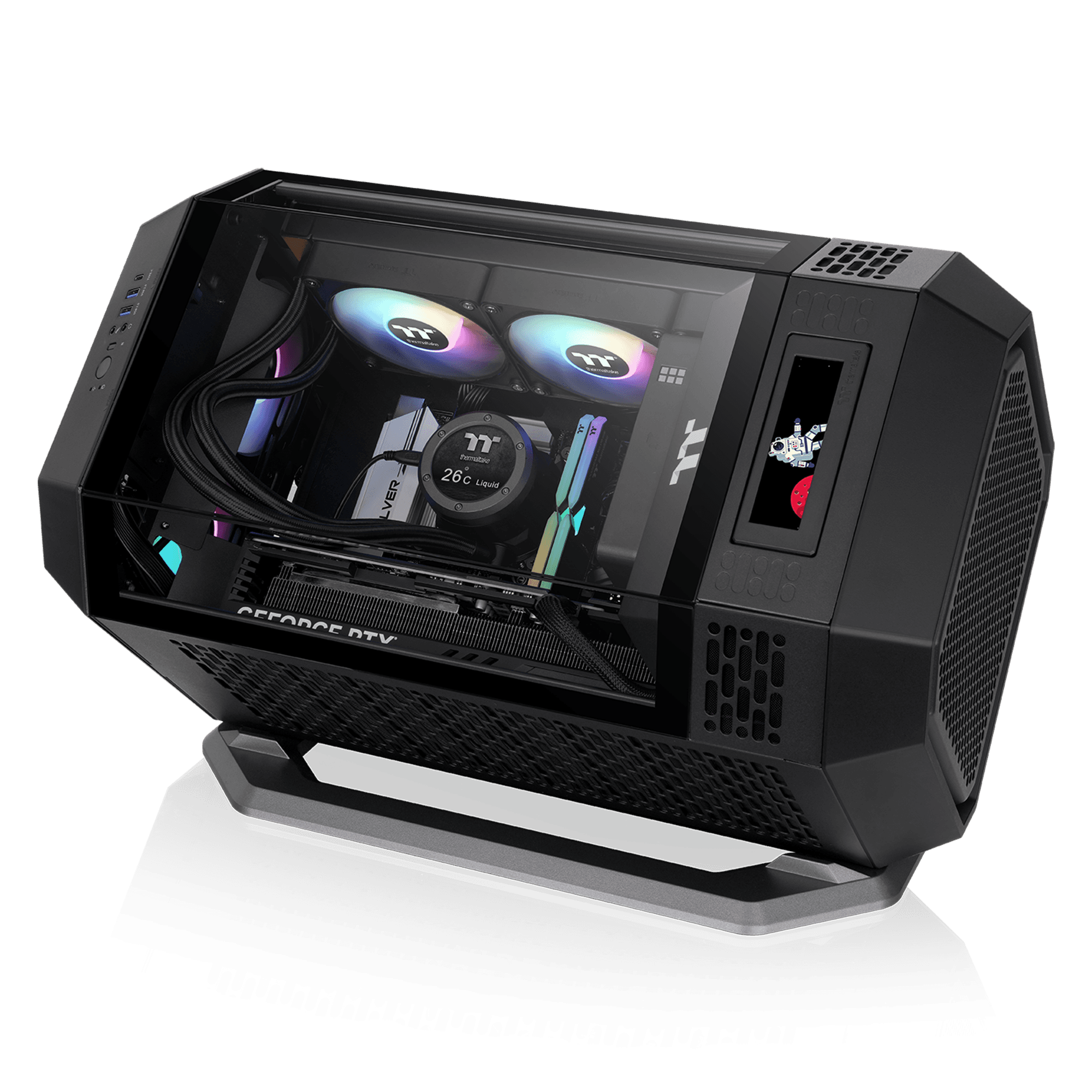 STALAK ZA KUĆIŠTE The Tower 250/Black/ABS+PC — fotografija 2