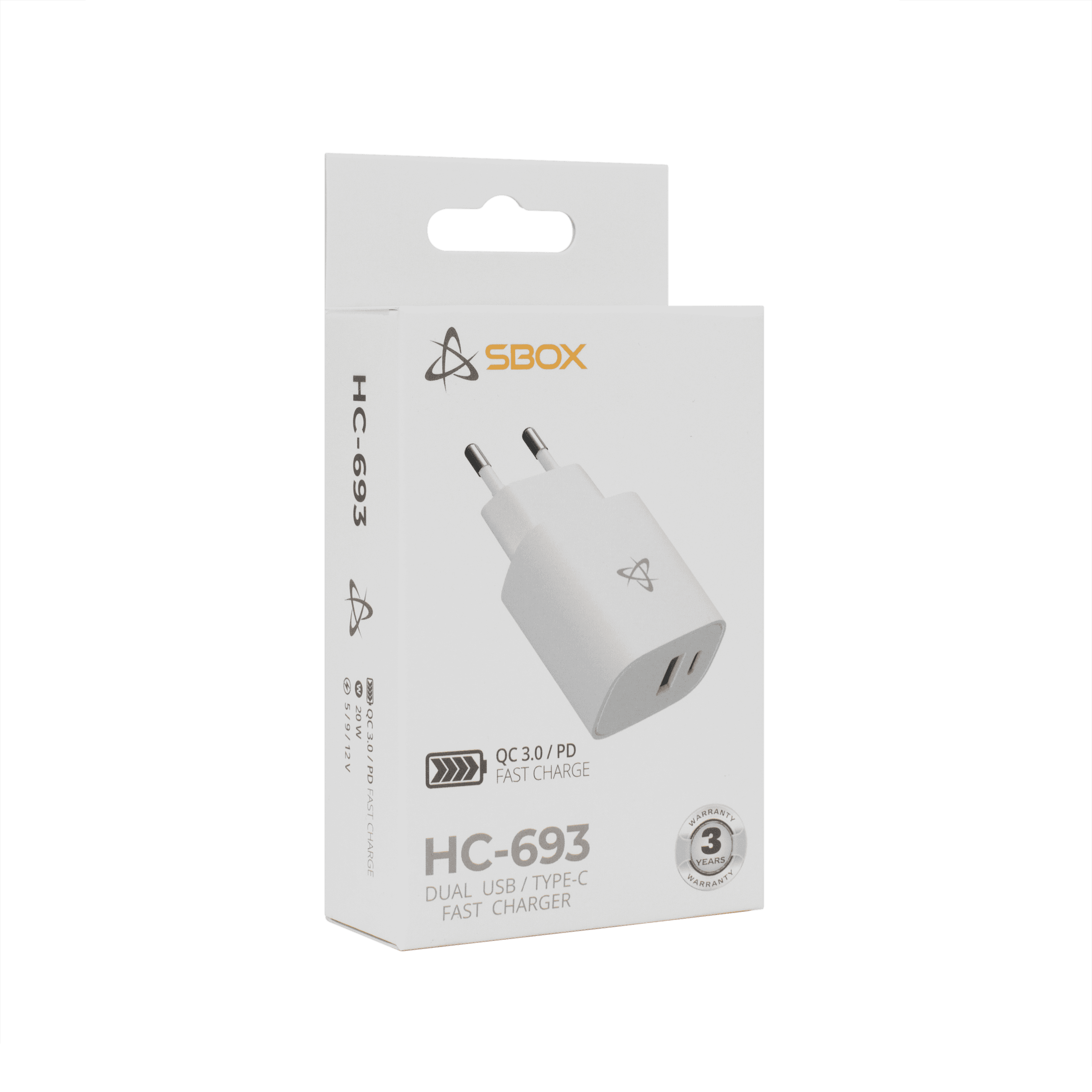 USB KUĆNI PUNJAČ SBOX HC-693 — fotografija 5