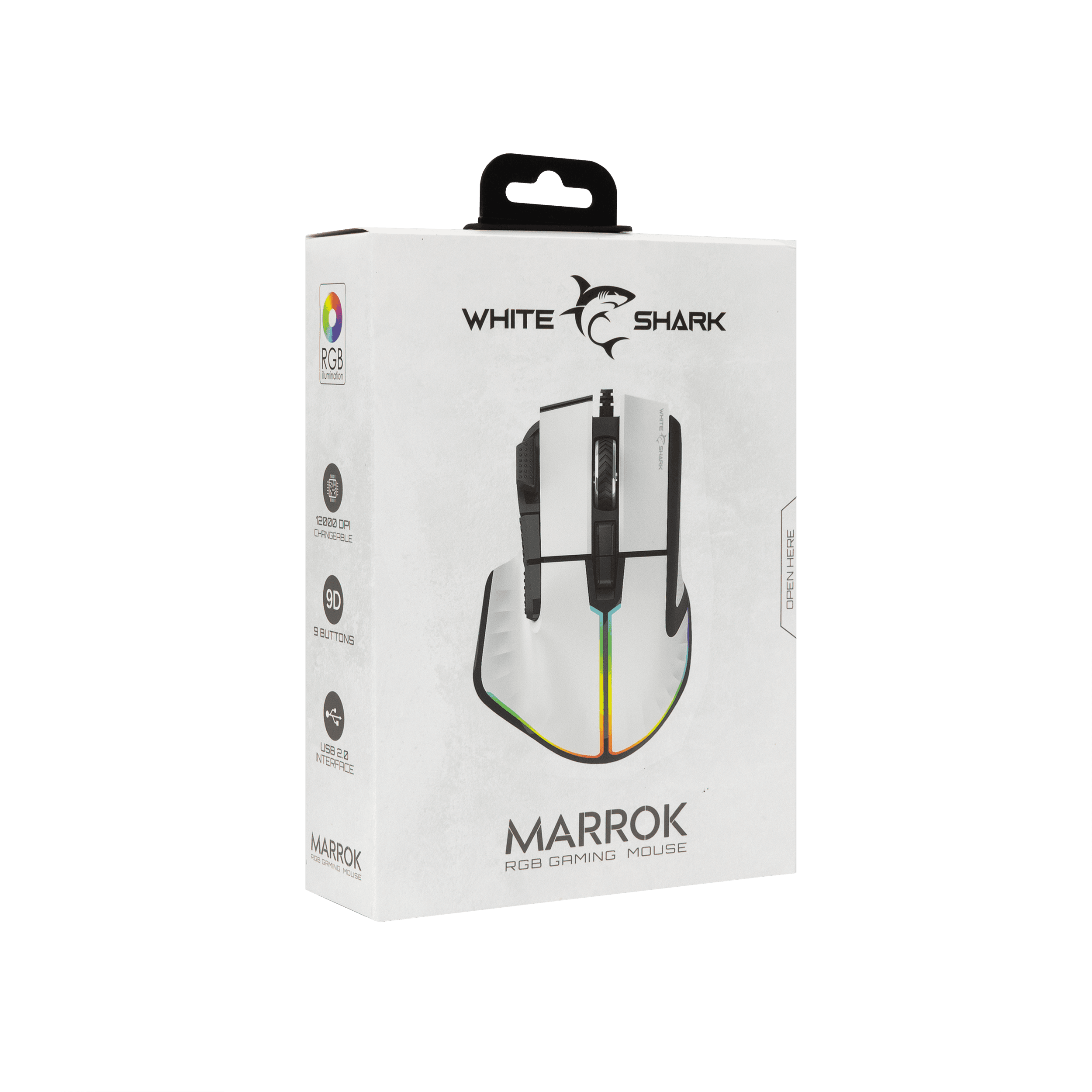 MIŠ GM-9006 MARROK Bijeli RGB / 12.000 dpi — fotografija 6