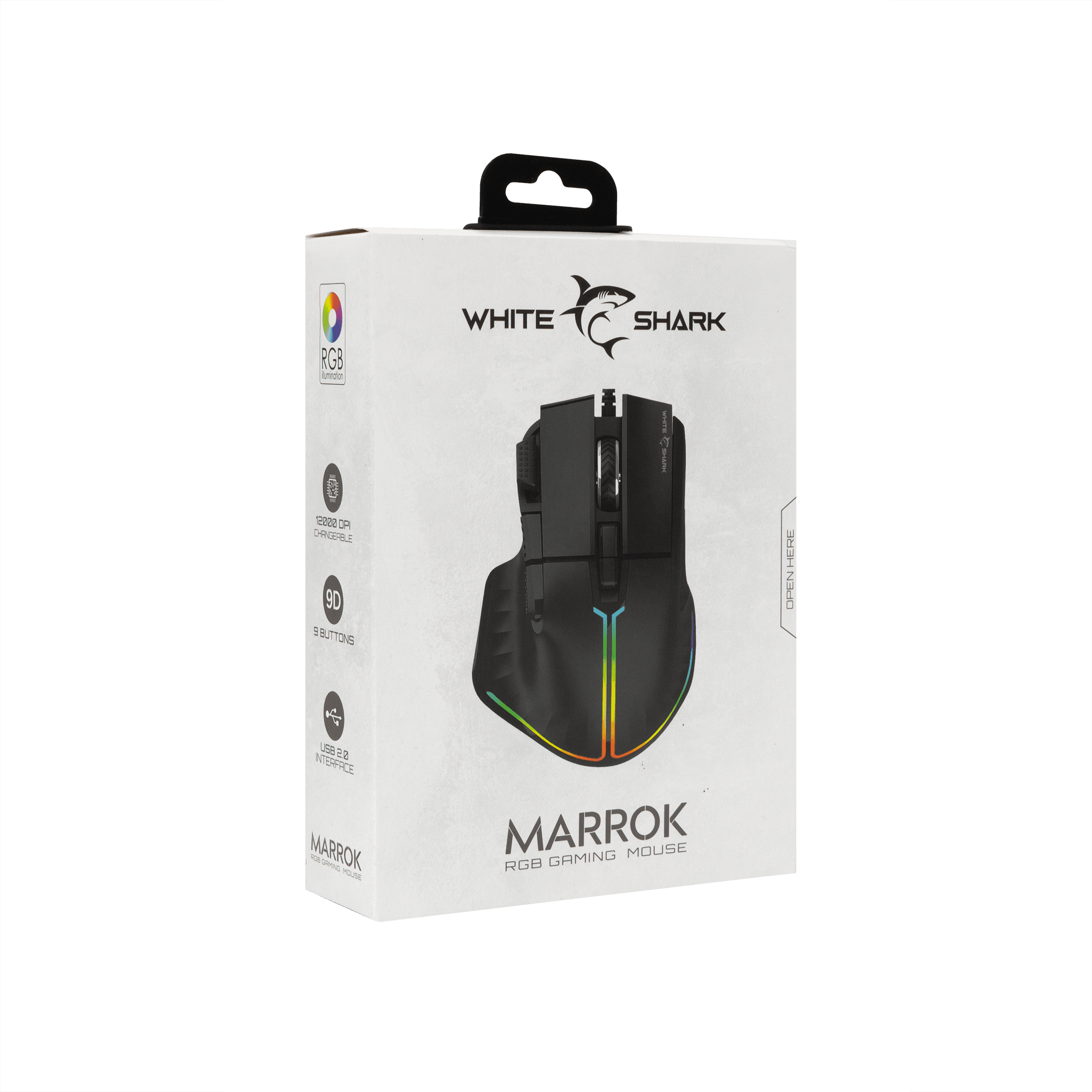 MIŠ GM-9006 MARROK Crni RGB / 12.000 dpi — fotografija 6