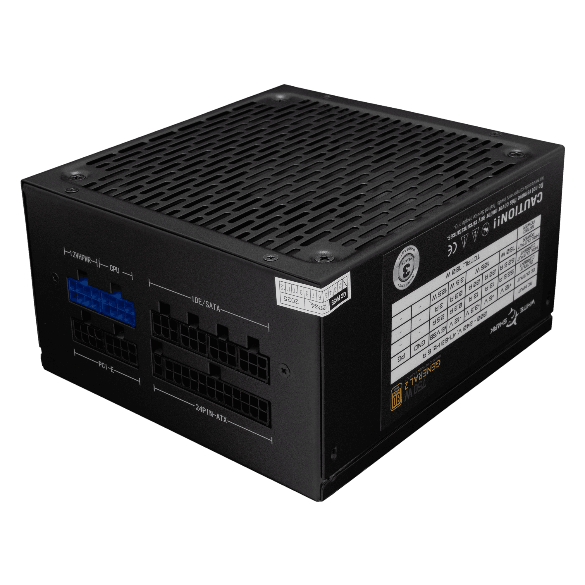 NAPAJANJE GPSU-750W GENERAL-2 750W 80+ GOLD Full Modular — fotografija 5