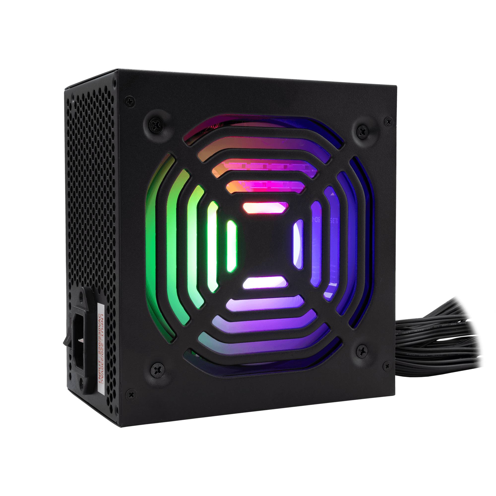 NAPAJANJE GPSU-W500F CAPTAIN-3 500W 80+ RGB — fotografija 2