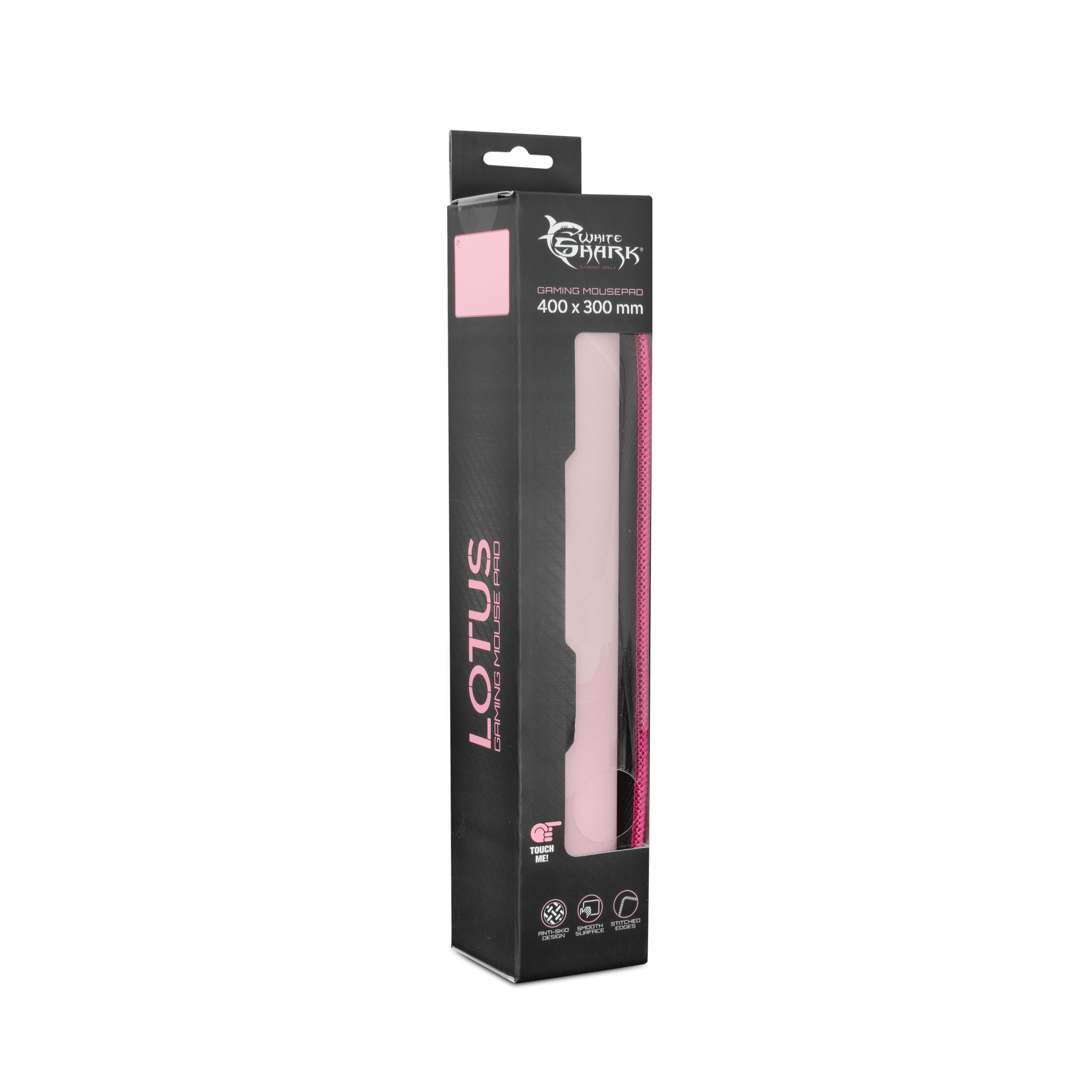 PODLOGA ZA MIŠ MP-2100 LOTUS Pink 40x30cm — fotografija 3