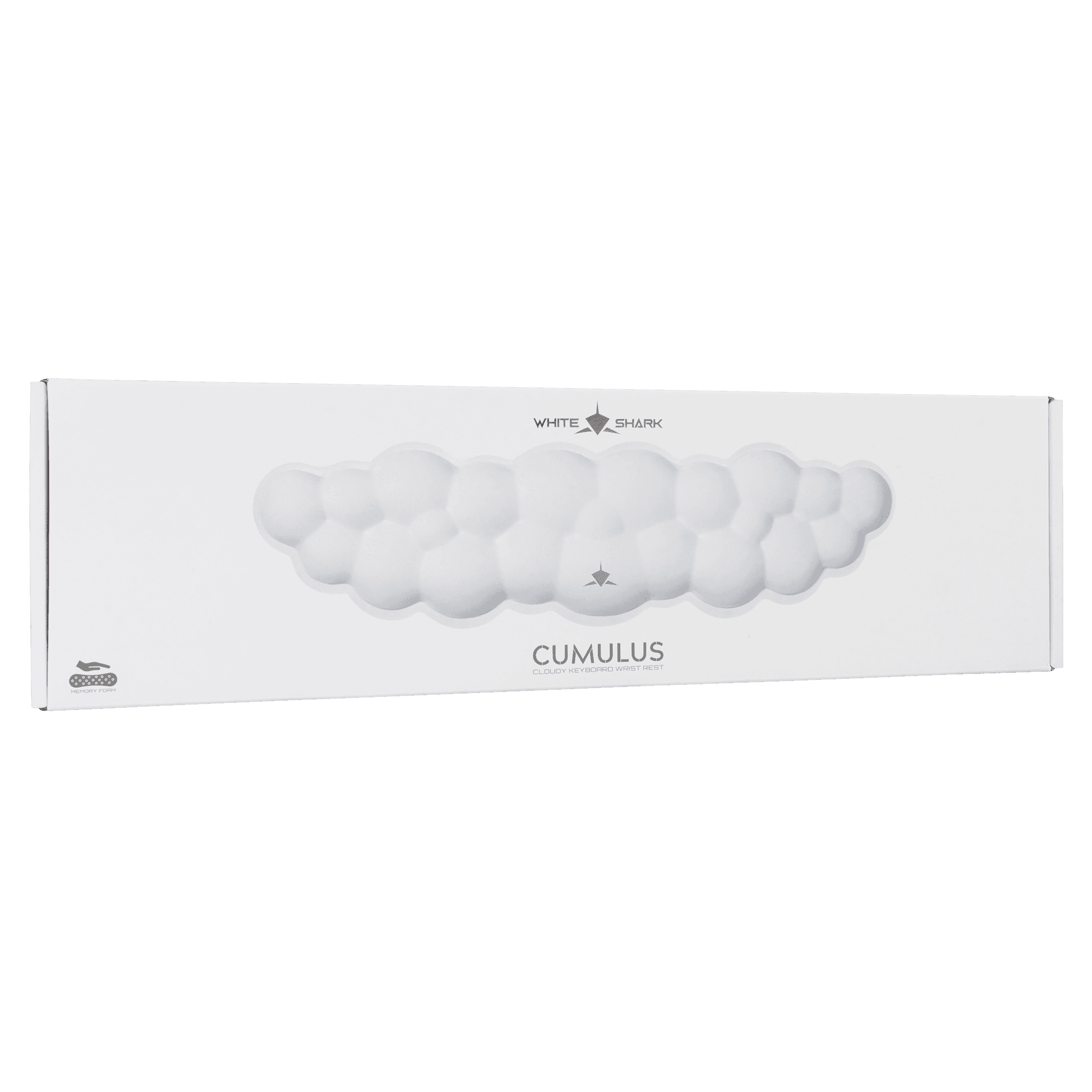 PODLOGA ZA TIPKOVNICU KP-012 CUMULUS BIJELA — fotografija 3