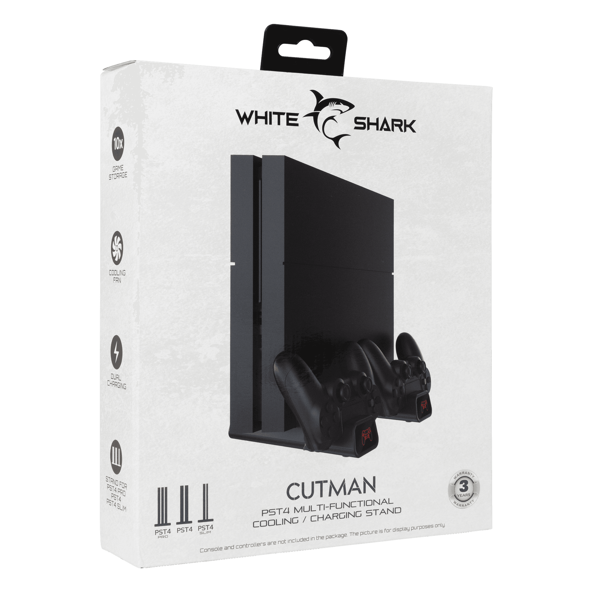 PS4 COOLING PAD + 2 CHARGING DOCK PS4-19076 CUTMAN — fotografija 4
