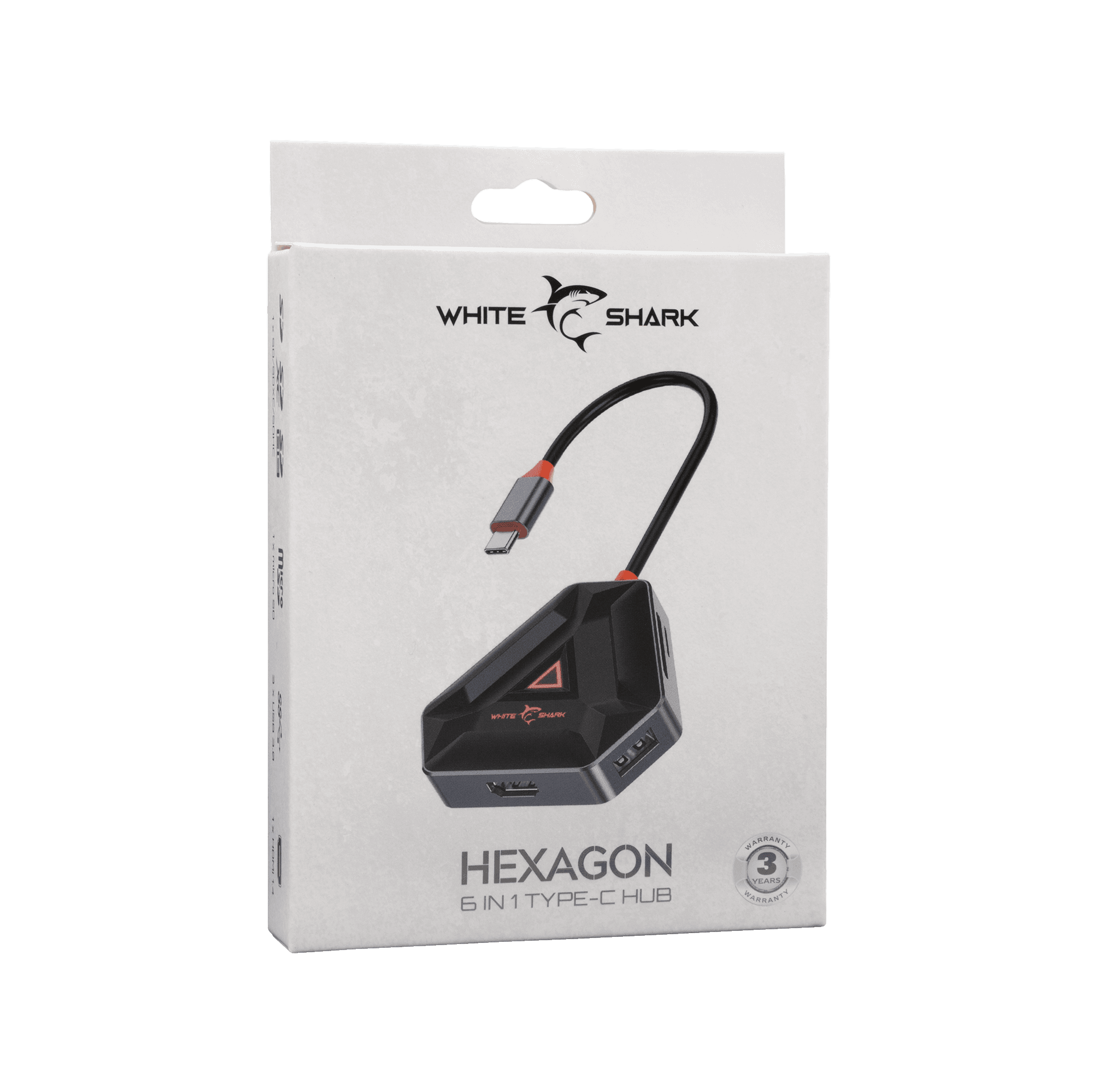 USB-C HUB HEXAGON 6 u 1 — fotografija 3