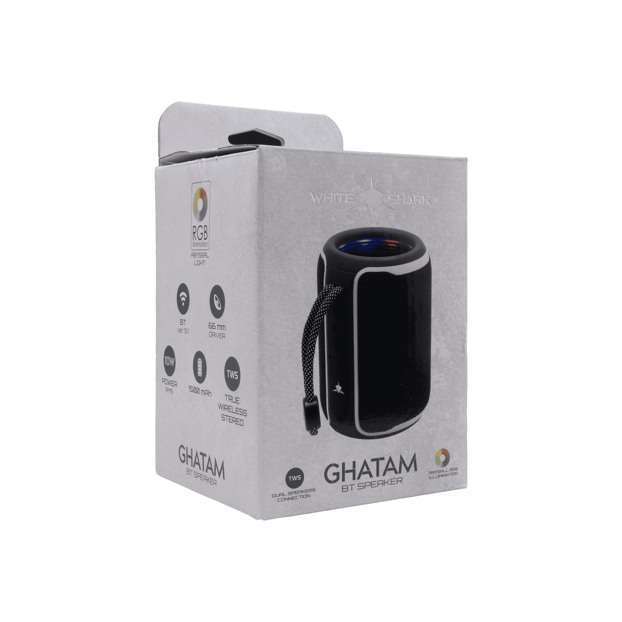 BLUETOOTH ZVUČNIK GBT-3007 GHATAM Crna/Bijela — fotografija 5