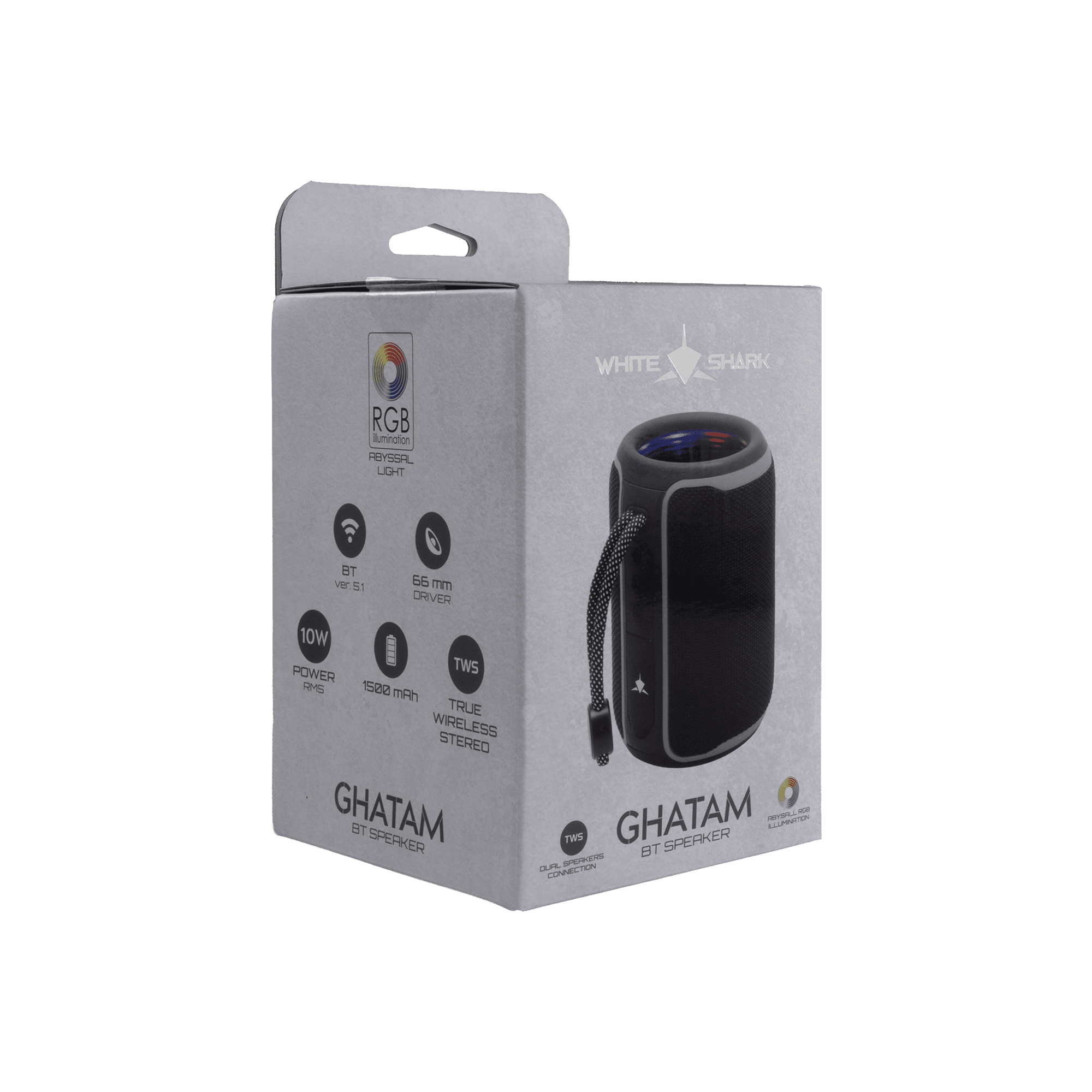 BLUETOOTH ZVUČNIK GBT-3007 GHATAM Crna/Siva — fotografija 5