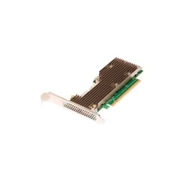 Broadcom LSI P411W-32P (05-50054-00) NVMe HBA Adapter, PCIe 4.0 x16 LP, 32port ( 4* int SFF8654), PEX88048