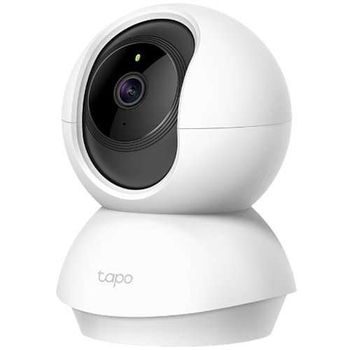 Tapo C210 Pan/Tilt Home Security Wi-Fi Camera, 2304 x 1296px, 2K 3MP View, Lens: 4mm, Micro SD up to 512GB, 360°/114° viewing angle, Night Vision, Motion Detection, Google Assistant, Amazon Alexa, Cloud support, Built-in Microphone and Speaker