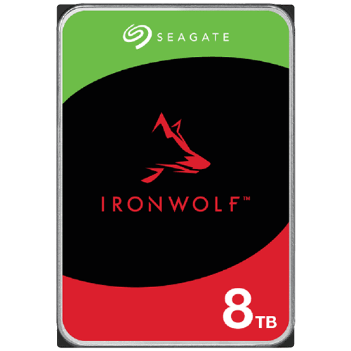 SEAGATE HDD IronWolf NAS (3.5''/8TB/SATA 6Gb/s/rpm 5400)