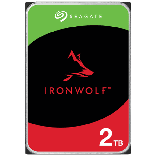 SEAGATE HDD IronWolf NAS (3.5''/2TB/SATA 6Gb/s/rpm 5400)