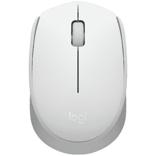 LOGITECH M171 Wireless Mouse - WHITE