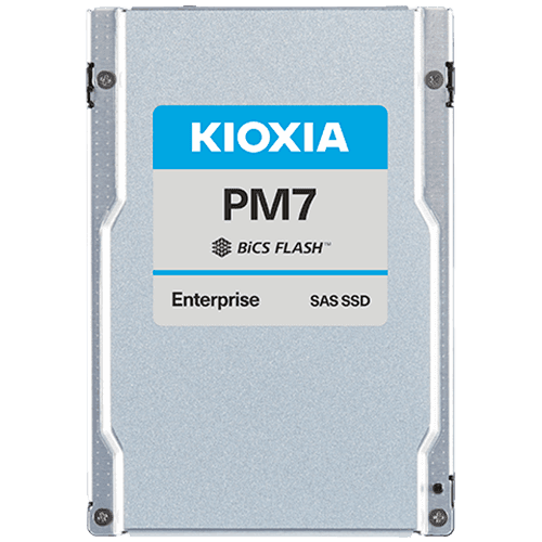 SSD Kioxia (2.5" 15MM, 15.36TB, SAS 24Gbit/s, BiCS FLASH TLC, PM7-R SED*)